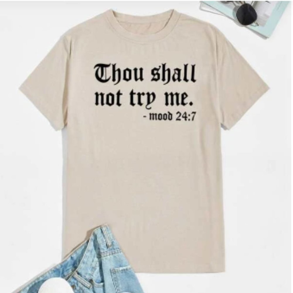 Slogan Graphic Tee